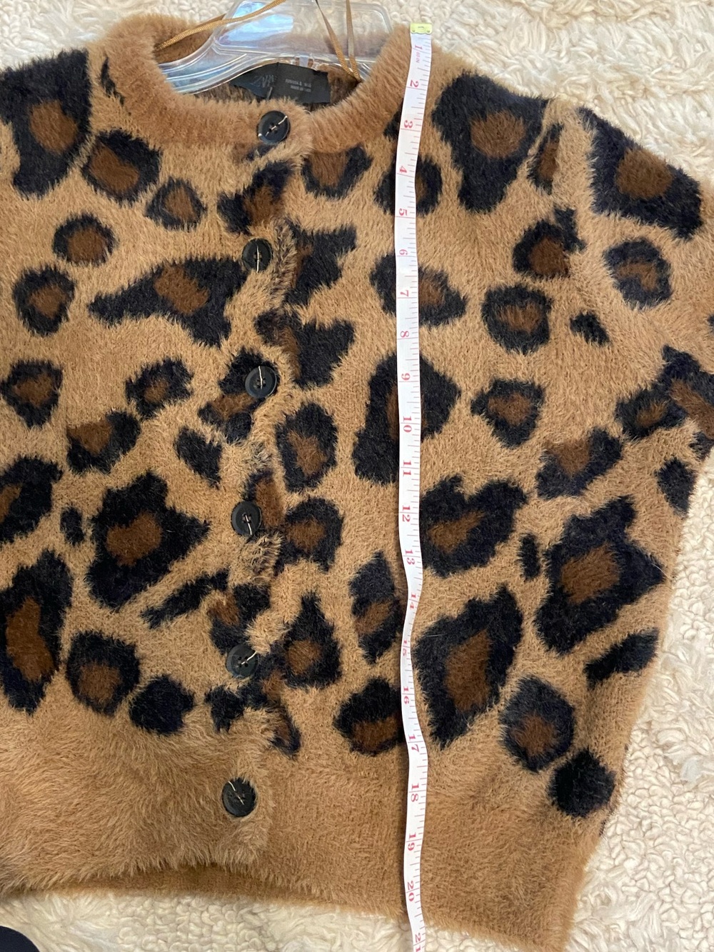 ZARA Leopard Cardigan, NWT - Picture 14 of 16